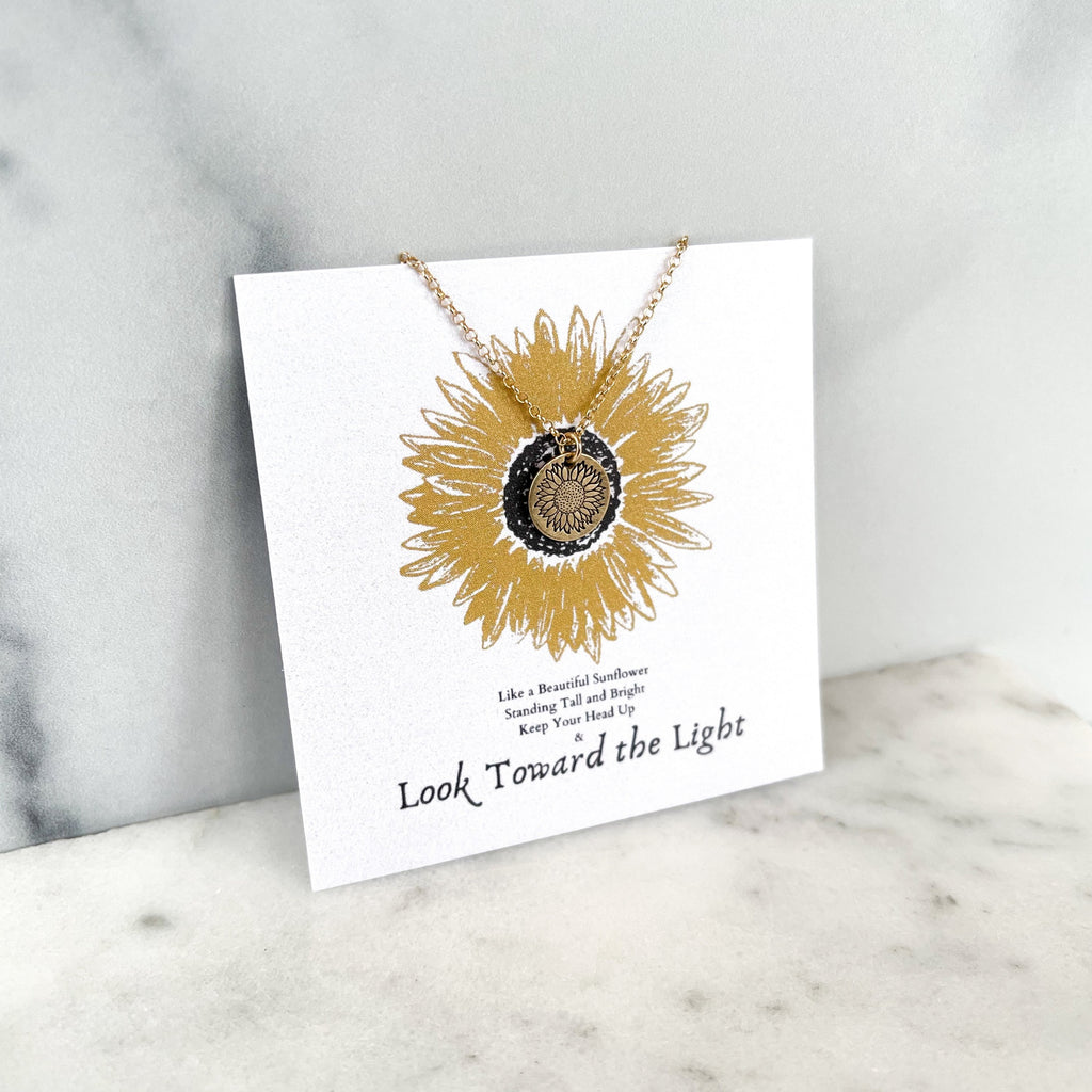 SUNFLOWER HOPE NECKLACE