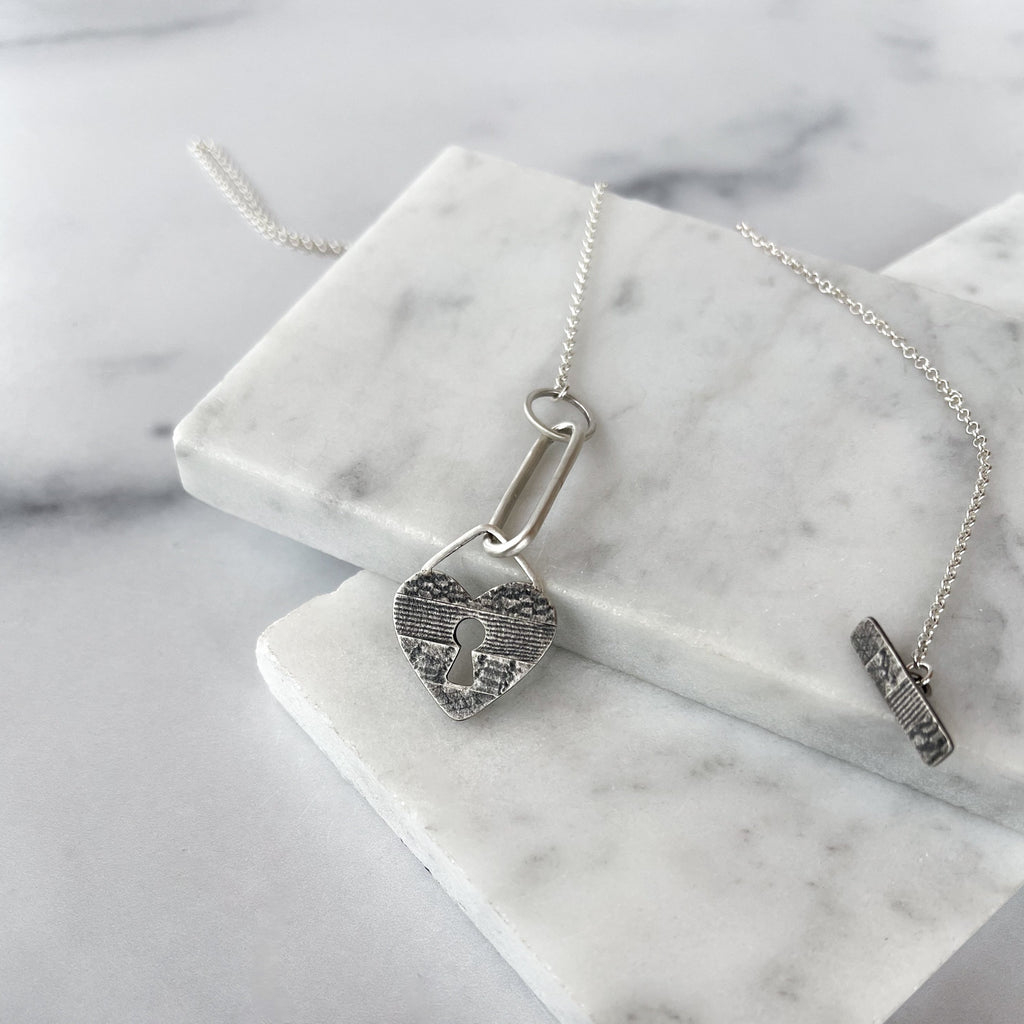 HEART LOCK NECKLACE