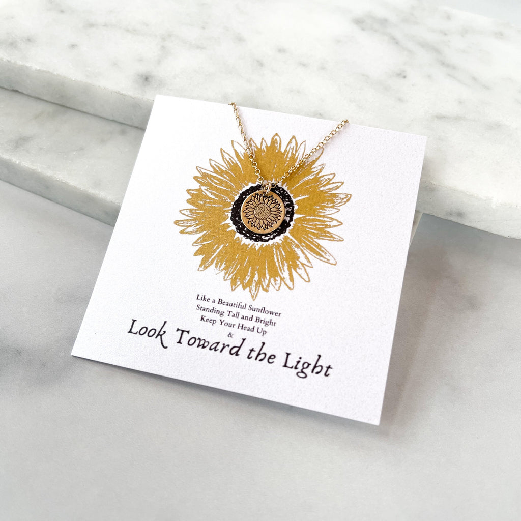 SUNFLOWER HOPE NECKLACE