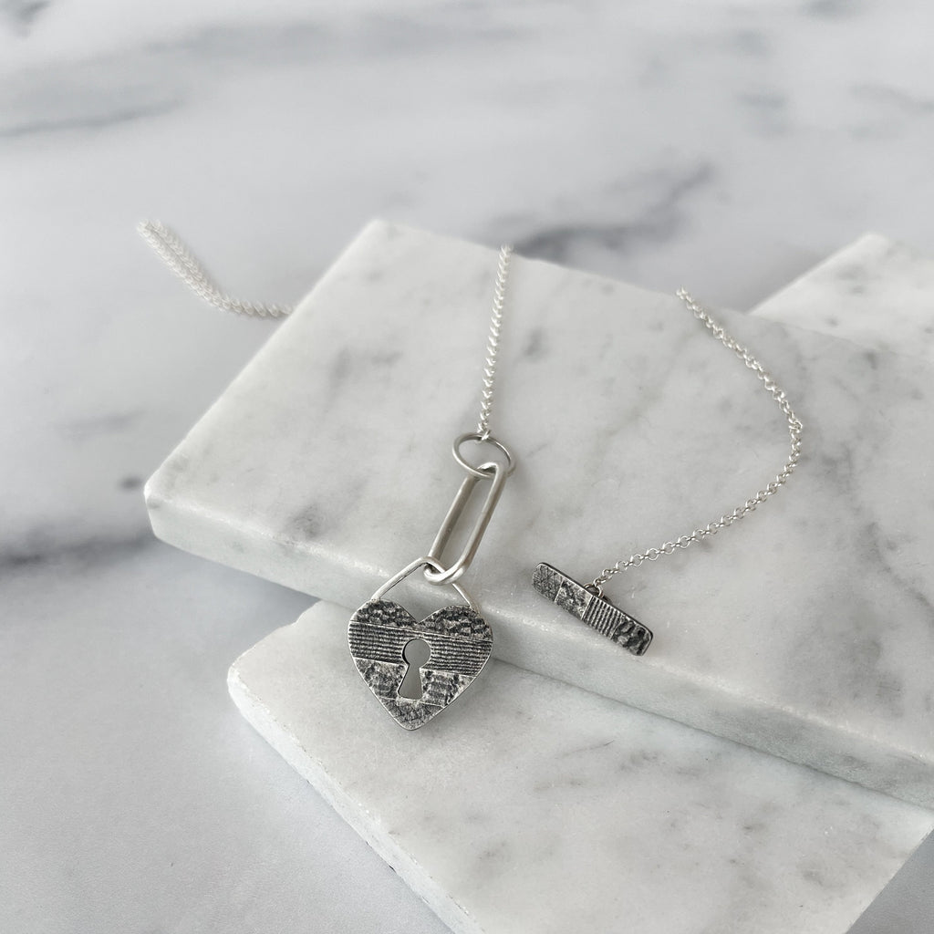 HEART LOCK NECKLACE