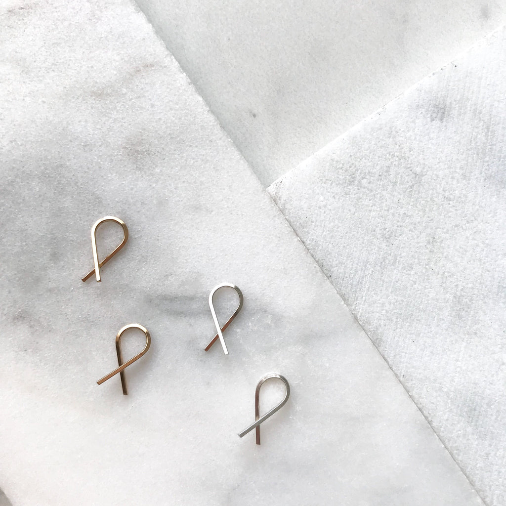 MINI SWIVEL SLIDE EARRINGS